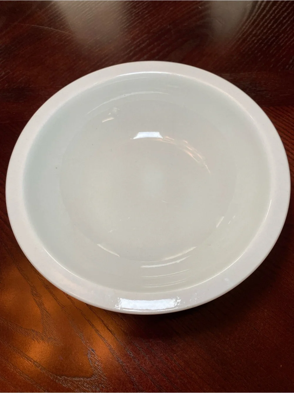 Chinese Blue and White Porcelain Serving Bowl 9.5 inches round